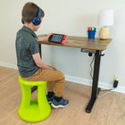 Simplay3 - Chaise Live Fit Active Balance 17 pouces  - Vert lime vif-Points sensoriels