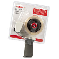 Staples - Dévidoir de ruban supérieur, 48 mm x 50 m, 2,6 mil-Pour sceller les boîtes rapidement et sans effort