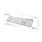 Adesso - AKB-730UW USB-C Clavier à commutateur à ciseaux multi-OS avec raccourci clavier CoPilot AI, USB-C/USB-A-Touches de raccourci Windows : 6 touches (Poste de travail, Précédent et Suivant, Recherche/E-mail/Retour, CoPilot)