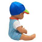 Miniland - Vêtements de poupée - convient aux poupées de 12-5/8 pouces - ensemble salopette/casquette pour temps chaud.-5