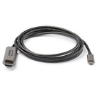 Startech - Câble adaptateur vidéo UHD USB Type-C vers 4K HDMI 2.0b - 6' - Gris sidéral-Câble USB C vers HDMI pour appareils tels que Dell XPS/Precision/Latitude, X1 Carbon, Surface Pro 7 et versions ultérieures, MacBook Pro/Air, iPad Pro, HP EliteBook/Spectre/ZBook, Chromebooks, Samsung S20 et versions ultérieures, Note20 (DEX) , iPhone 15 (Plus/Pro/Max) et plus