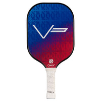 Onix - Raquette de pickleball surdimensionnée V3 - Bleu/Rouge-PARFAITE POUR APPRENDRE LE JEU - Tous les âges et tous les niveaux de compétence peuvent commencer à jouer au jeu de pickleball très amusant.