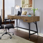 Modway - Surplus Bureau - Noyer-Dessus en mélamine à motif de bois