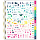 AT-A-GLANCE - Agenda scolaire hebdomadaire/mensuel d'enseignants floral Emily Ley Simplified 2025-2026 - 11 po H x 8 3/8 po l - multicoloure - anglais-Format des pages : 11 po H x 8 3/8 po l