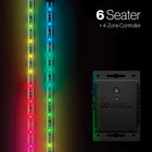 SoundExtreme - Extreme Strips - 6 Seat Cart + LED Controller-Imperméable (ip66): conception en instance de brevet offrant une protection imperméable et étanche à la saleté pour résister aux éléments