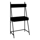 Monarch Specialties - 7330 Bureau 32 po L - Noir/Metal Noir-Bureau échelle de style contemporain fini noir