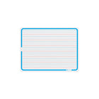 Hilroy - Emballage-valeur de 5 tableaux effaçables à sec double face - 12 po L x 9 po H - blanc - paquet de 5-SURFACE D'ÉCRITURE LISSE : Grâce au revêtement de haute qualité, la surface blanche effaçable à sec offre une expérience d'écriture fluide. Il est parfait pour dessiner des diagrammes, résoudre des problèmes mathématiques, pratiquer l'écriture manuscrite et bien plus encore. 