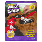 Kinetic Sand - Creuser pour Dinos Dino Dig-Creusez et découvrez 10 os : Le coffret Fossiles Dino s'ouvre pour révéler une zone de jeu à thème et comprend une pioche et pelle 2-en-1 pour vous aider à trouver 10 os de dinosaure cachés sous le sable Kinetic Sand.