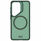 Blu Element - Chromatic Kick avec aimants Étui pour Samsung Galaxy S26+, Vert Sauge-Support dépliable pour objectif d'appareil photo