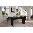 Manhattan Comfort - Table à manger moderne Nomad 172,5 cm - Gris-Capacité d’accueil pour 6 personnes