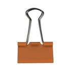 JAM Paper - Pinces à reliure colourées - taille moyenne - 32 mm (1 1/4 po) - orange - paquet de 15-Quantité : 15 clips par paquet | Durables et réutilisables