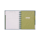 The Happy Planner - Le planificateur 12 mois à reliure à disques - Naturel -La disposition en tableau de bord vous offre amplement d'espace pour noter des rappels et des notes rapides