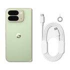 Google Pixel 10 Pro Fold - 512 Go - Jade - Bell-Le Pixel 10 Pro XL est doté d’une autonomie de plus de 24 heures et qui peut aller jusqu'à 100 heures avec l'Économiseur de pile extrême. Il se recharge à 70 % en environ 30 minutes et est doté de la technologie magnétique Pixelsnap pour une recharge sans fil sans effort qui s'enclenche en place