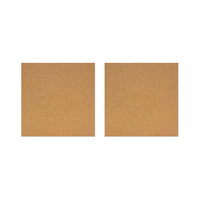 Quartet - Dalle de liège autocicatrisante - 12 po x 12 po - Sans cadre - Lot de 2-LIÈGE HAUTE DENSITÉ : Sa surface en liège naturel auto-réparatrice résiste aux trous de punaise après chaque utilisation, permettant ainsi une réutilisation prolongée sans déformation ni perforation disgracieuse 