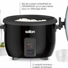 Salton - cocotte à riz automatique et étuveuse - 20 tasses-Automatique - passe du cycle « cuire » au cycle « réchaud » lorsque la cuisson est terminée 
