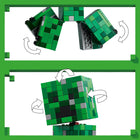 LEGO - Minecraft Le Creeper , Décoration sur le Thème du Jeu Vidéo et Jouet de Construction d’une Figurine d’Action -Personnage de jeu vidéo à collectionner - Le Creeper™ est toujours prêt à l’action, qu’il s’agisse de traquer dans le monde de Minecraft ou d’être exposé dans la chambre d’un enfant