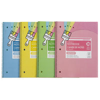 Merangue - Cahier de sujets colorés, Assortiment-Cahier spirale