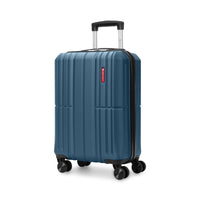 Swiss Mobility - Valise de cabine à coque rigide 21.50 po de la collection LYS - Blue-Coque rigide en ABS/PC léger et résistant