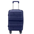 TRAVLR - Bagage De Cabine Rigide 20 po -Bleu Marine-Fabriqué en polypropylene 