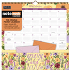 WSBL - 2026 Brille de L’intérieur Note Nook Calendrier mural Mensuel - 30,5 cm l x 30,5 cm H - Anglais-Format 12 mois (Janvier - Décembre 2026)