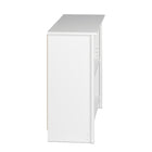 Prepac - Bibliothèque 2 étagères - Blanc-Dimensions finies : 31.5 po l x 29 po H x 13 po P