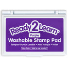 Ready 2 Learn - Tampon encreur lavable - Violet - Paquet de 6-Facile à ranger: Ce tampon encreur est emballé dans un étui à rabat en plastique robuste pour un rangement facile. Si l'encre est un peu sèche, ravivez-la avec quelques gouttes d'eau.