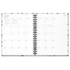 Orange Circle Studio - 2026 Agenda très grand format à spirale - 8.5 po x 11 po - branches fumées - Bilingue-S’ouvre à plat pour faciliter l’écriture