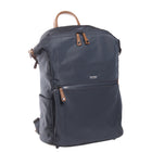 Seven Days - Sac à Dos Pour Ordinateur Portable Jusqu'à 15.6 po avec RFID - Marine-Sac à dos léger en nylon recyclé