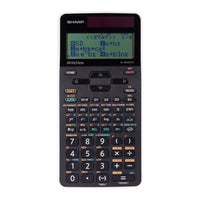 Sharp - ELW535XGWH - Calculatrice scientifique 422 fonctions à 16 chiffres - Blanche -422 fonctions, 3 modes : normal, exercice et statistique ; 8 touches mémoire temporaire et 4 touches mémoire programmable