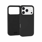 Blu Element - Étui Silicone MagSafe pour iPhone 17 Pro Max - Noir-Doublure en microfibre pour éviter les rayures