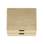 Manhattan Comfort - Table de nuit moderne contemporain Chrystie 26" à 2 tiroirs - Naturel - Lot de 2-9