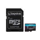 Kingston - 1 To Canvas Go! Plus MicroSD Carte Avec Adaptateur-Pour les jeux, les drones, les caméras d’action et les appareils Android