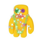 Fuggler - Squishos Figurine souple de collection surprise - assortis-La conception souple et malléable procure une expérience tactile agréable