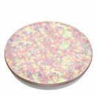 PopSockets - PopGrip Iridescent Confetti Rose-Offre une prise en main sécurisée, idéale pour écrire des messages d'une seule main, prendre de meilleures photos et regarder des vidéos sans les mains.