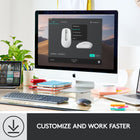 Logitech MX Anywhere 3 - Souris sans fil - Noir-Jusqu’à 3 heures d’autonomie avec une minute de charge
