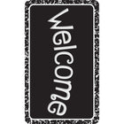 Ashley Productions - The Original Fun Mat - Tapis de Bienvenue - 18" x 30" - Composition Noire de Bienvenue-Conceptions vibrantes et captivantes : Choisissez parmi des designs éducatifs, inspirés de la nature ou interactifs pour améliorer votre salle de classe, votre maison ou votre bureau.