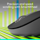 Logitech Signature M650L Left Souris Sans Fil - Graphite-Design pour Gaucher: Cette souris grande taille confortable est conçue pour les mains larges, pour une prise optimale pour les utilisateurs gauchers