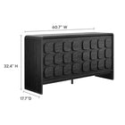 Modway - Toscana 61" Buffet - Noir-Stratifié premium