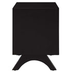 Modway - Providence Table de chevet ou table d’appoint, Cappuccino-Placage lisse à grains de bois