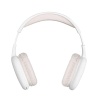 Basic Tech - Écouteurs sans fil supra-auriculaires, Blanc-Microphone intégré