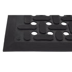 Edgewood - Tapis Flex Comfort Drain Anti-Fatigue à Surface Ouverte, Résistant Aux Graisses, Pour Zone Humide - 3 pi l x 5 pi L x 3/8 po P - Noir-Surface surélevée texturée et perforée pour le drainage