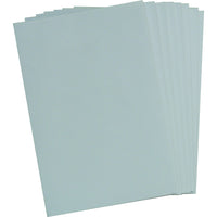 Hilroy - blocs-notes petits – 4 po x 6 po – Blanc – Paquet de 10-Dessus gommé