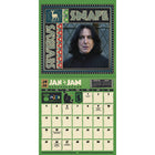 DateWorks - 2026 Calendrier Mural 16 Mois - 12 po x 12 po - Harry Potter - Bilingue -Septembre 2025 - Décembre 2026