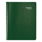 Blueline - 2024-2025 Agenda académique mensuel - 11 po x 8 1/2 po - Couleurs assorties - Anglais-Section pour les numéros de téléphone et adresses