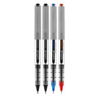 uni-ball – Stylos à bille roulante Vision – 0,7 mm – couleurs assorties – paquet de 4  -Couleur de l'encre : Assorti