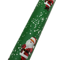 Mara-Mi by Gartner Studios - Papier d'emballage cadeau de Noël de qualité supérieure - Vintage du Père Noël-Papier d’emballage des Fêtes de qualité supérieure 