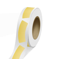 JAM Paper - Étiquettes extérieures résistantes aux intempéries - goulot de bouteille - 1 3/16 x 3 1/4 - or clair - 125 étiquettes/rouleau-Couleur : Polyester or clair | Faites ressortir votre courrier avec des étiquettes d'adresse d'expédition colourées.