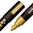 Posca - Marqueurs de peinture à base d'eau - Pointe moyenne réversible (1,8-2,5 mm) - Couleurs assorties - paquet de 4-Utilisez ces marqueurs de peinture à séchage rapide pour des projets intérieurs et extérieurs.
