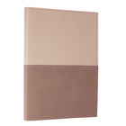 Gry Mattr - Cahier de notes A5 - 6 po x 8 po - Ligné - 80 feuilles - Rose-Ruban signet satiné