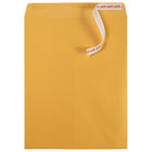 Jam Paper - Enveloppes recyclées Open End avec fermeture autocollante, 12 po H x 15 1/2 po l, Kraft brun, Paquet de 50-Les enveloppes sont dotées d'une bande autocollante pour une fermeture rapide et facile